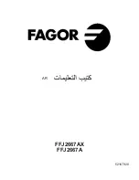 Preview for 140 page of Fagor FFJ2667AX Instructions For Use Manual