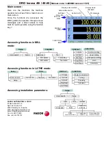 Preview for 2 page of Fagor Innova 40i-B Quick Reference