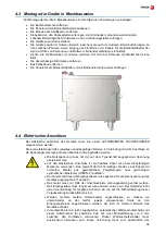 Preview for 52 page of Fagor Kore 900 Series Installation, Usage And Maintenance Instructions