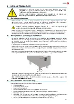 Preview for 73 page of Fagor Kore 900 Series Installation, Usage And Maintenance Instructions