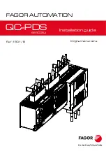 Fagor QC-PDS SERCOS-II Installation Manual preview