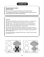 Preview for 19 page of Fagor "TOUCH CONTROL" Instruction Manual