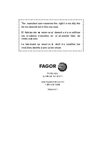 Preview for 88 page of Fagor VERSA 8-IN-1 MULTI-COOKER User Manual