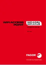 Fagor WiFi AP-EU Installation Manual preview