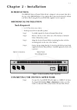 Preview for 7 page of Fairlight DREAM Station SCP1 Installation Manual