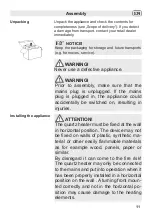 Preview for 33 page of Fakir HQ 1200 Instructions For Use Manual