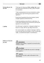 Preview for 23 page of Fakir premium VC 70 DC User Manual