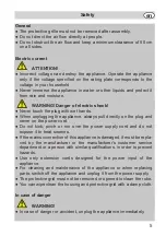 Preview for 25 page of Fakir prestige VC 20 S Operating Instructions Manual