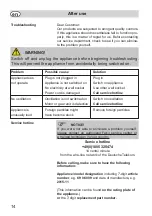 Preview for 34 page of Fakir prestige VC 20 S Operating Instructions Manual