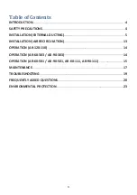 Preview for 4 page of Falco AR-60-303 Installation And User Manual