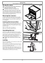 Preview for 35 page of Falcon Classic FX 90 Induction User'S Manual & Installation Instructions