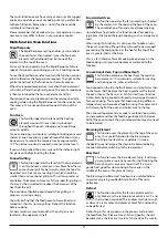 Preview for 11 page of Falcon Professional Deluxe 100 User'S Manual & Installation Instructions