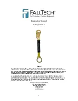 Preview for 1 page of Falltech D-Ring Instruction Manual