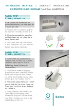 Preview for 4 page of Fama Bolero FA109 Assembly Instructions