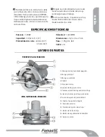 Preview for 23 page of Famastil Serra Circular Instruction Manual