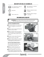 Preview for 24 page of Famastil Serra Circular Instruction Manual