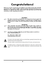 Preview for 5 page of FAME Powermixer PM 400 User Manual