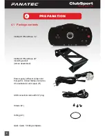 Preview for 8 page of FANATEC ClubSport Wheel Base V2 Manual