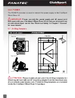 Preview for 15 page of FANATEC ClubSport Wheel Base V2 Manual