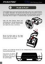 Preview for 8 page of FANATEC CSL Elite Racing Wheel Manual