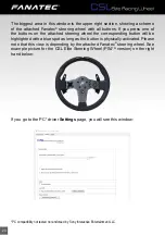 Preview for 23 page of FANATEC CSL Elite Racing Wheel Manual