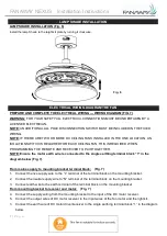 Preview for 8 page of Fanaway NEXUS Installation Instructions Manual