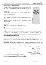 Preview for 36 page of Fanaway ORBIT Installation Instructions Manual