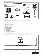 Preview for 2 page of Fanco aireRyder F0014 User Manual