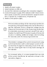 Preview for 3 page of F&F DMA-3 CT TrueRMS Manual