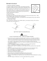 Preview for 5 page of F&U DVT98607 Manual