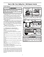 Preview for 7 page of Fanimation Air Shadow FP825 Series Owner'S Manual