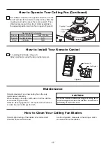 Preview for 17 page of Fanimation BENITO FP8003B Series Manual