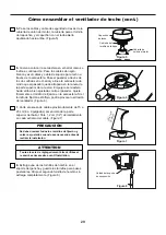 Preview for 29 page of Fanimation BENITO FP8003B Series Manual