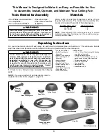 Preview for 3 page of Fanimation Involution FP4520 Series Owner'S Manual