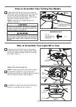 Preview for 10 page of Fanimation KWARTET FPS8553 Series Instructions Manual