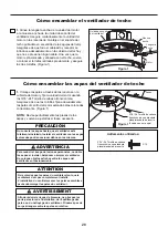 Preview for 28 page of Fanimation KWARTET FPS8553 Series Instructions Manual