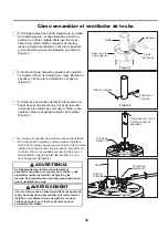 Preview for 24 page of Fanimation SHOWROOM GLEAM FP8404 Series Manual