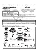 Preview for 4 page of Fanimation STAFFORD FP8274 Series Instructions Manual