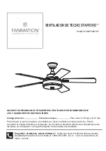 Preview for 21 page of Fanimation STAFFORD FP8274 Series Instructions Manual