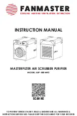 Fanmaster Masterfilter ASP-500-MF2 Instruction Manual preview