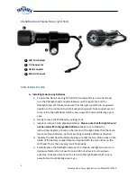 Preview for 2 page of Fantasea Nano Focus Light Instruction Manual