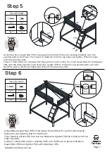 Preview for 7 page of fantastic furniture Cosmic Triple Bunk Bed Manual