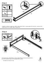 Preview for 6 page of fantastic furniture Hamilton Bed Double Manual