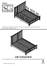 Preview for 9 page of fantastic furniture Hamilton Bed Double Manual