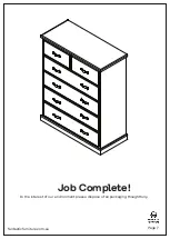 Preview for 7 page of fantastic furniture LONGREACH Tallboy 6 Drawer Maple Assembly Instructions Manual