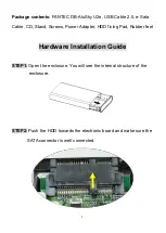 Preview for 2 page of Fantec DB-AluSky U2e User Manual