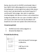 Preview for 8 page of Fantec QC3-A21 User Manual