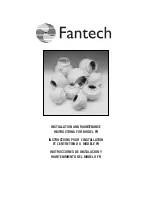 Fantech FR Series Installation And Maintenance Instructions Manual preview