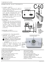 Preview for 2 page of Fantini Cosmi C60 Quick Start Manual