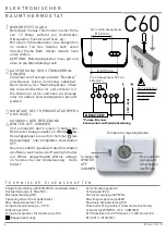 Preview for 6 page of Fantini Cosmi C60 Quick Start Manual